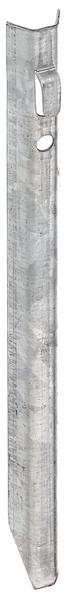 Erdanker, Material: Stahl roh, Oberfläche: sendzimirverzinkt, Gesamthöhe: 250 mm, 15 Jahre Garantie gegen Durchrosten
