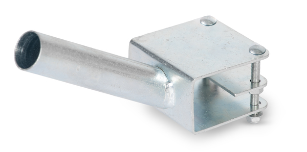 Holder for flags for attachment to railings