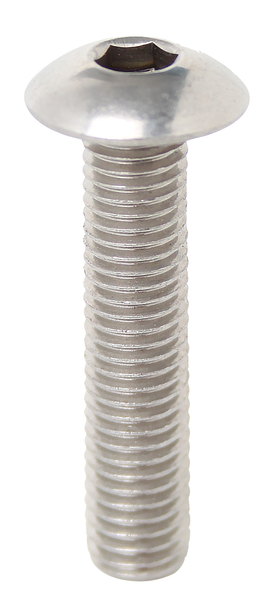 Hexagon socket head screw Step², Material: stainless steel, Contents per PU: 24 Piece, Hexagon socket head: 5.5 mm, Thread: M8 x 40 mm, Retail packaged