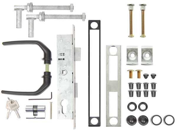 Accessory kit for welded mesh gates up to 1500 mm height