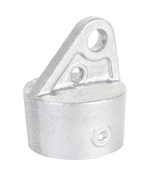 Strebenkappe, Material: Aluminium, für Rohr-Ø: 42 mm