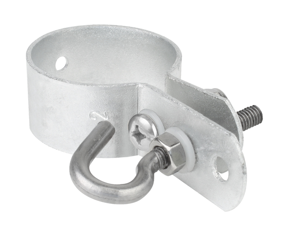 Clip for fixing mesh tension bars