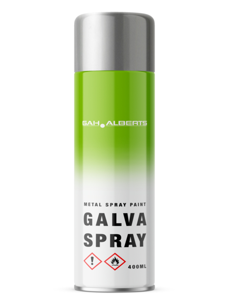Spray paint, Material: unit: spray can, colour: hot-dip galvanised, Contents: 400 ml