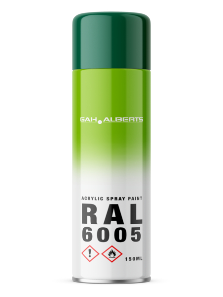 Reparaturspray, Material: Gebinde: Sprühdose, Inhalt: grün RAL 6005, Inhalt: 150 ml