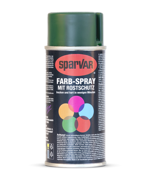 Spray paint, Material: unit: spray can, contents: green RAL 6005, Contents: 150 ml