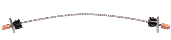 Torrückhalter, Scharnierbruchsicherung, Material: Edelstahl, Durchmesser: 4 mm