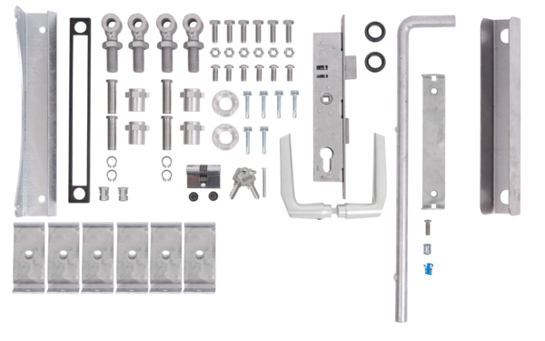 Zubehör-Set für Doppeltor Flexo bis 1200 mm Höhe