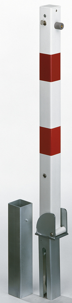 Bollard Der Clou, removable and foldable