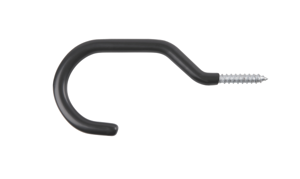 Screw hook, Material: raw steel, Surface: blue galvanised, Length: 149 mm, Width: 67 mm, Max. load capacity: 30 kg, Material thickness: 5.00 mm, Wooden thread Ø: 7.5 mm