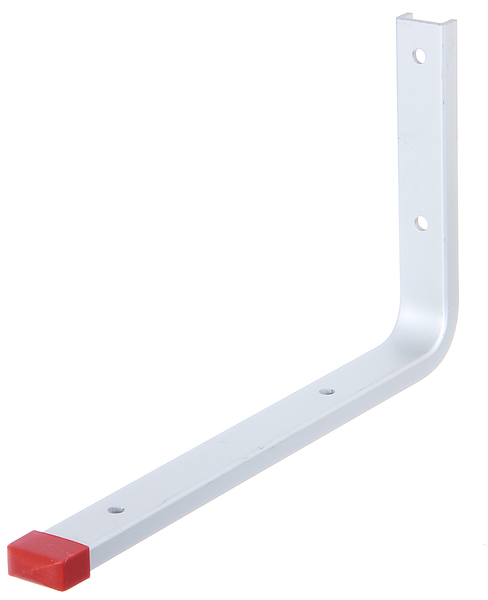 Wall hook, straight, Material: Aluminium, Depth: 230 mm, Height: 130 mm, Max. load capacity: 10 kg, U profile width: 21.5 mm, U profile height: 9 mm