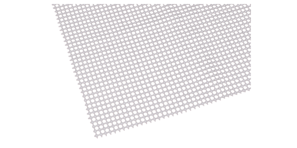Teppichstopper, Material: PVC, Farbe: weiß, Länge: 1200 mm, Breite: 800 mm