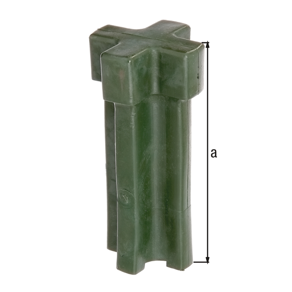 Outil de frappe pour ancre à enfoncer, pour ancres à enfoncer de 70 x 70 mm et d'un Ø de 80 mm, Matériau: Plastique, résistant aux coups, Hauteur: 195 mm