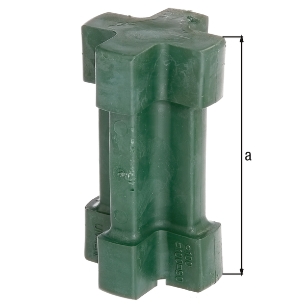 Outil de frappe pour ancre à enfoncer, pour ancres à enfoncer de 90 x 90 mm, 100 x 100 mm et d'un Ø de 100 mm, Matériau: Plastique, résistant aux coups, Hauteur: 170 mm