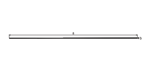 Barra de seguridad persiana con forma redonda, en acero, Material: Acero crudo, Superficie: Barniz de inmersión negro aplicado de forma cataforética, Longitud: 2400 mm, Diámetro: 15 mm