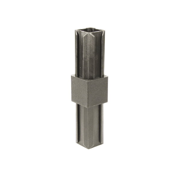 XD tube connector, straight, Material: polyamide 6, colour: black, For tube: 20 x 20 x 1.5 mm