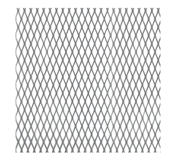 Expanded metal sheet, Material: raw steel, Mesh length: 6 mm, Mesh width: 3.4 mm, Flitch plate width: 0.6 mm, Length: 1000 mm, Width: 600 mm, Material thickness: 1.20 mm