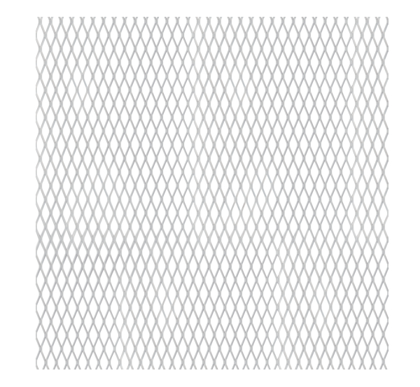 Expanded metal sheet, Material: raw steel, Mesh length: 10 mm, Mesh width: 7.5 mm, Flitch plate width: 1 mm, Length: 1000 mm, Width: 120 mm, Material thickness: 2.20 mm