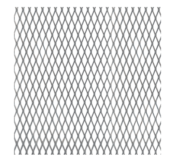 Expanded metal sheet, Material: raw steel, Mesh length: 10 mm, Mesh width: 7.5 mm, Flitch plate width: 1 mm, Length: 1000 mm, Width: 300 mm, Material thickness: 2.20 mm