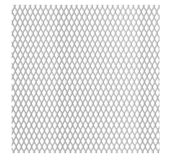 Expanded metal sheet, Material: raw steel, Mesh length: 16 mm, Mesh width: 8 mm, Flitch plate width: 1.5 mm, Length: 1000 mm, Width: 120 mm, Material thickness: 2.80 mm