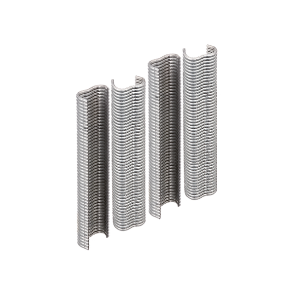 Wire staple, Material: raw steel, Surface: galvanised, Contents per PU: 200 Piece, Width: 22 mm, 15-year warranty against rusting through, Retail packaged