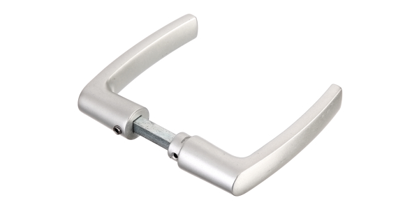 Door handle, Material: cast aluminium, Contents per PU: 2 Piece, Distance: 50 mm, Width: 115 mm, Retail packaged