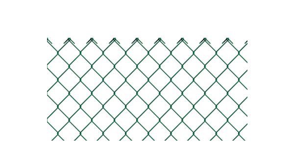 Wire mesh, type 2.8, Material: raw steel, Surface: sendzimir galvanised, green powder-coated, layered winding, Contents per PU: 25 m, Total length: 25 m, Height: 800 mm, Mesh width: 60 x 60 mm, Material thickness: 1.60 mm, 10-year warranty against rusting through