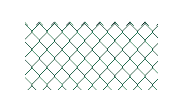 Wire mesh, type 2.8, Material: raw steel, Surface: sendzimir galvanised, green powder-coated, layered winding, Contents per PU: 25 m, Total length: 25 m, Height: 1250 mm, Mesh width: 60 x 60 mm, Material thickness: 1.60 mm, 10-year warranty against rusting through