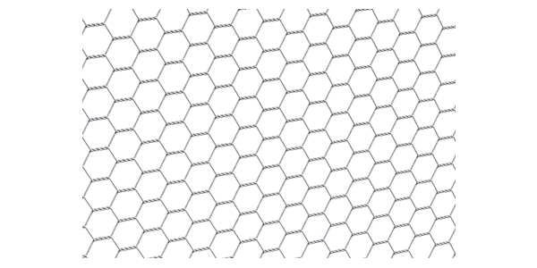 Hexagonal mesh, Material: raw steel, Surface: galvanised, Contents per PU: 25 m, Length: 25 m, Height: 1000 mm, Wire Ø: 0.7 mm, 15-year warranty against rusting through