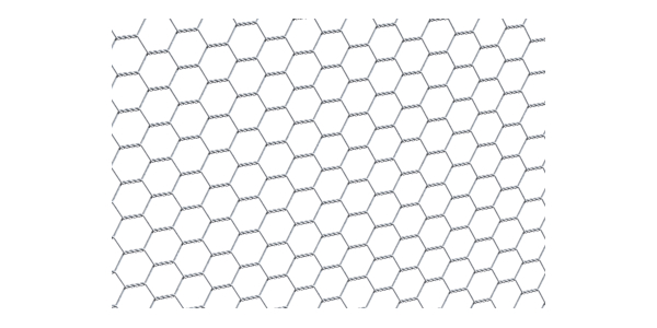 Hexagonal mesh, Material: raw steel, Surface: galvanised, Contents per PU: 25 m, Length: 25 m, Height: 1000 mm, Wire Ø: 0.8 mm, 15-year warranty against rusting through