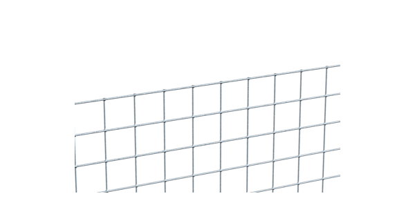 Welded mesh, Material: raw steel, Surface: galvanised, Contents per PU: 5 m, Length: 5 m, Height: 1000 mm, Mesh width: 12.7 x 12.7 mm, Wire Ø: 1 mm, 10-year warranty against rusting through