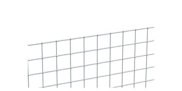 Welded mesh, Material: raw steel, Surface: galvanised, Contents per PU: 5 m, Length: 5 m, Height: 1000 mm, Mesh width: 19 x 19 mm, Wire Ø: 1 mm, 10-year warranty against rusting through
