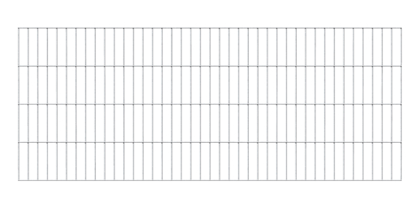 Double bar grating panel, type 6/5/6, without excess length, Material: raw steel, Surface: hot-dip galvanised, Width: 2000 mm, Height: 800 mm, Mesh width: 50 x 200 mm, 15-year warranty against rusting through