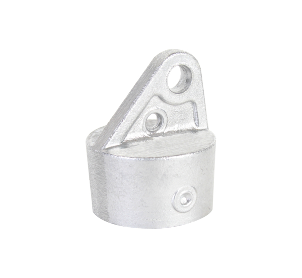 Strebenkappe, Material: Aluminium, für Rohr-Ø: 42 mm
