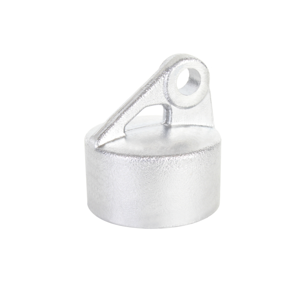 Brace cap, Material: Aluminium, For tube-Ø: 48 mm