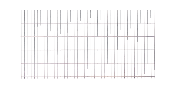 Double bar grating panel, type 8/6/8, with excess length, Material: raw steel, Surface: hot-dip galvanised, Width: 2500 mm, Height: 2230 mm, Mesh width: 50 x 200 mm, 15-year warranty against rusting through