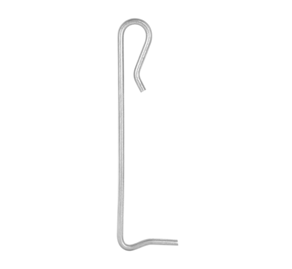 Spacers Step², Material: raw steel, Surface: sendzimir galvanised, Contents per PU: 30 Piece, Length: 145 mm, Wire Ø: 4.5 mm, 15-year warranty against rusting through, Retail packaged
