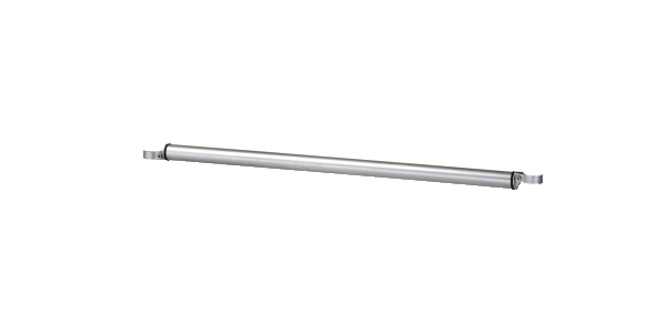Barrier system Plus 7, traverse bars, Material: raw steel, Surface: hot-dip galvanised, Width from middle to middle of post: 2000 mm, Tube Ø: 60 mm