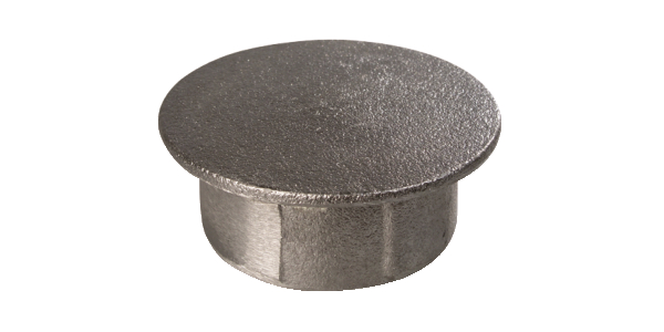 Pfostenkappe für Absperrgittersystem Plus 7, Material: Aluminium, Durchmesser: 60 mm