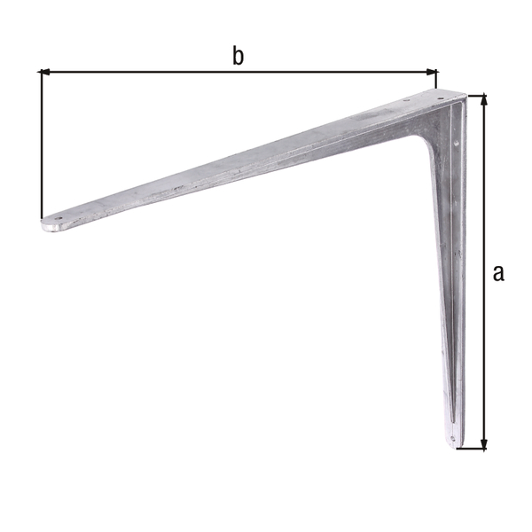 Reggimensola profilo a T, Materiale: alluminio fuso, altezza: 450 mm, Profondità: 500 mm, Portata max.: 160 kg